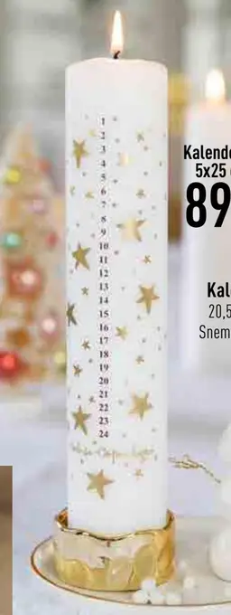 Imerco Kalenderlys 5x25 cm tilbud