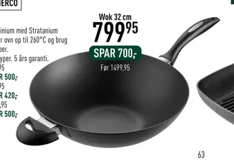 Imerco Wok 32 cm tilbud