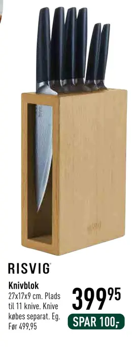 Imerco Knivblok tilbud