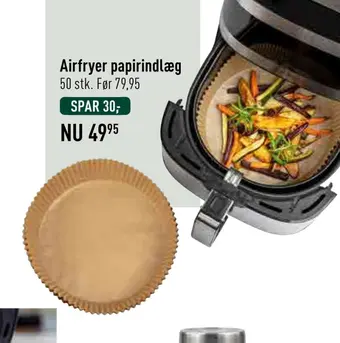 Imerco Airfryer papirindlæg tilbud