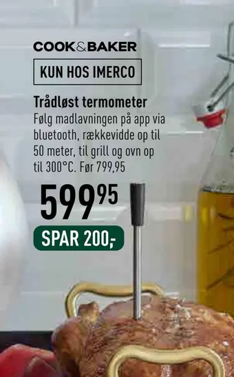 Imerco Trådløst termometer tilbud