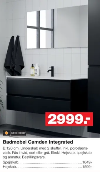 Bauhaus Bath deluxe badmøbel tilbud