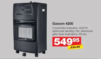 Bauhaus Ukendt gasovn tilbud