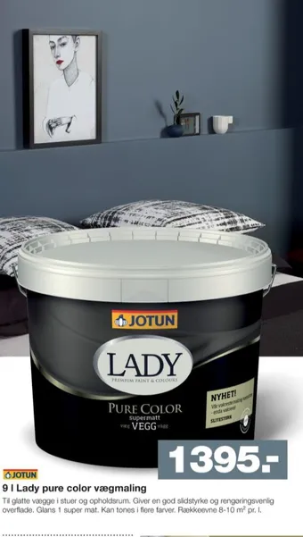 Bauhaus Lady maling tilbud