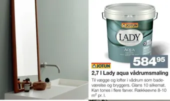 Bauhaus Lady maling tilbud