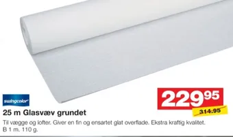 Bauhaus Swingcolor glasvæv tilbud