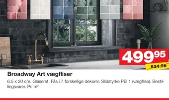 Bauhaus Ukendt vægflise tilbud