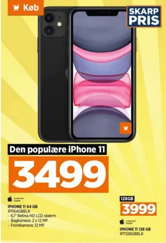 Power Iphone 11 mobiltelefon tilbud