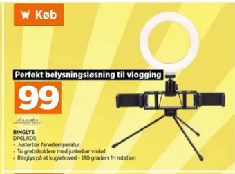 Power Dacota ringlys tilbud