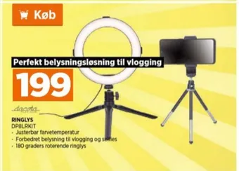 Power Dacota ringlys tilbud