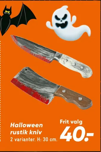 Bilka Halloween tilbud