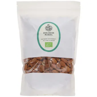 Powerfruits - økologiske mandler 1kg
