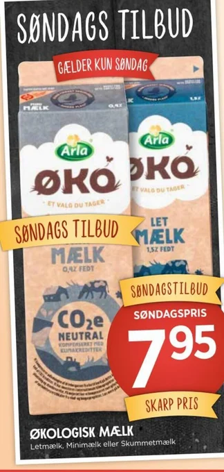 ØKOLOGISK MÆLK