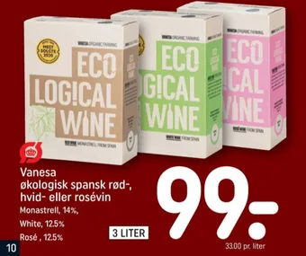 REMA 1000 Ukendt spansk rødvin tilbud