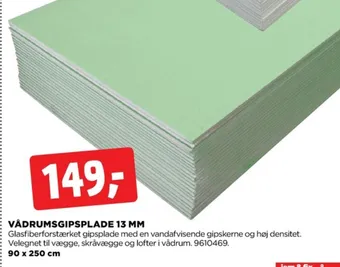 jem & fix Ukendt vådrumsplade tilbud