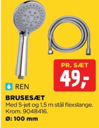 jem & fix Ren brusersæt tilbud