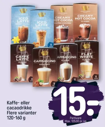 REMA 1000 Leaves n beans instant kaffe tilbud