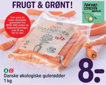 REMA 1000 Dan roots gulerødder tilbud