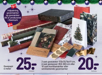 REMA 1000 Ukendt gavepapir tilbud