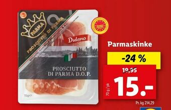 Parmaskinke
