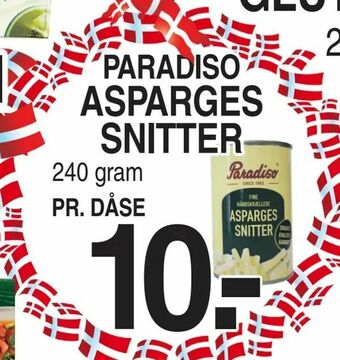 Asparges snitter