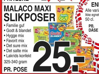 ABC Lavpris Malaco maxi slikposer tilbud
