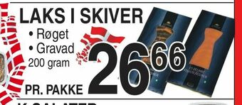 ABC Lavpris Laks i skiver tilbud