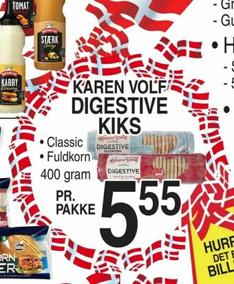 ABC Lavpris Digestive kiks tilbud