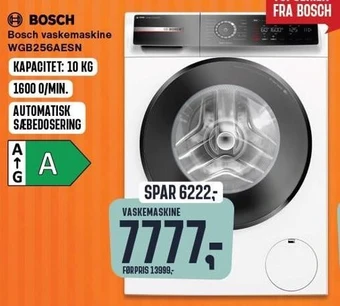 Skousen Bosch vaskemaskine tilbud