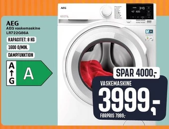 Skousen Aeg vaskemaskine tilbud
