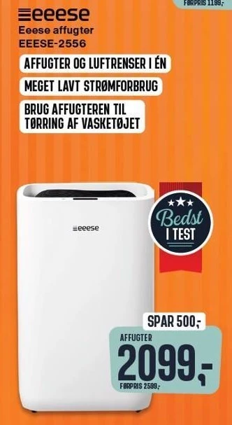 Skousen Eeese affugter tilbud