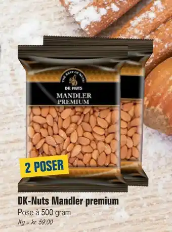 Otto Duborg DK-Nuts Mandler premium tilbud