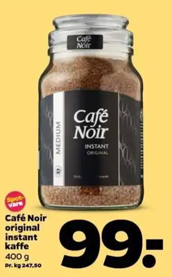 Netto Cafe Noir Original Instant Kaffe 400 g tilbud
