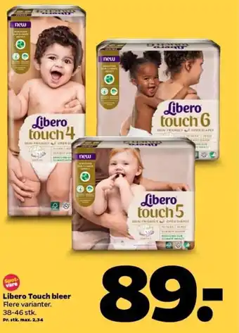 Netto Libero Touch Bleer 38-46 stk. tilbud