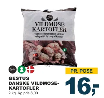 Let-Køb Gestus kartofler tilbud