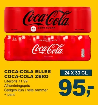 Let-Køb Coca cola cola tilbud
