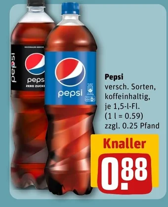 REWE DE Pepsi tilbud