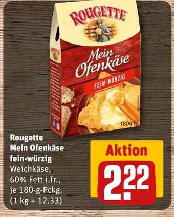 REWE Rougette Mein Ofenkäse fein-würzig tilbud