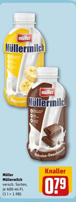 REWE DE Müller Müllermilch tilbud