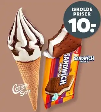 Netto Frisko Cornetto Soft tilbud