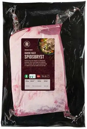 REMA 1000 Kalve spidsbryst, 900 g tilbud