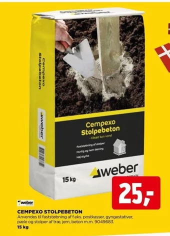 jem & fix CEMPEXO STOLPEBETON tilbud