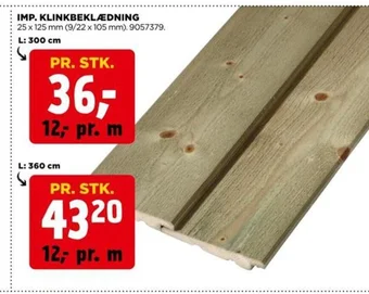 jem & fix IMP. KLINKBEKLÆDNING tilbud