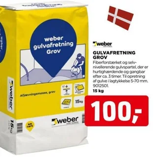 jem & fix GULVAFRETNING GROV tilbud