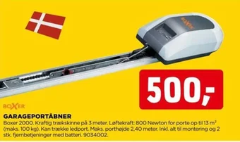 jem & fix GARAGEPORTÅBNER tilbud