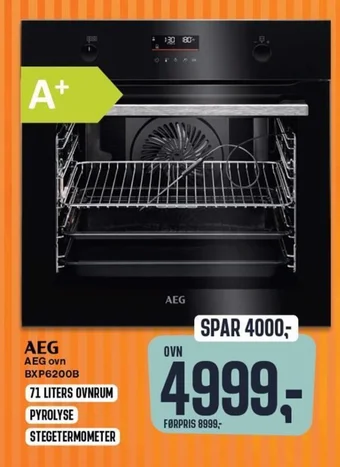 Skousen AEG ovn BXP6200B tilbud