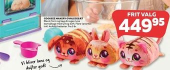 Cookeez makery ovnlegesæt