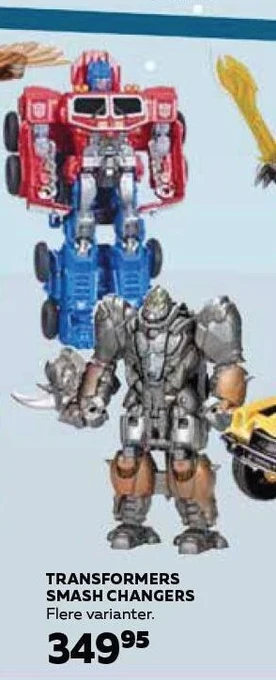 Legekæden Transformers smash changers tilbud