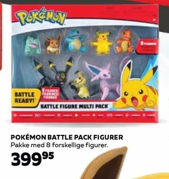Legekæden Pokémon battle pack figurer tilbud