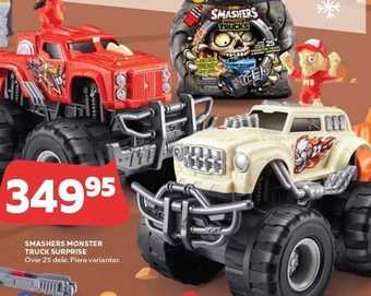 Smashers monster truck surprise
